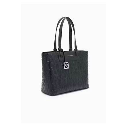 Armani Exchange shopper zwart
