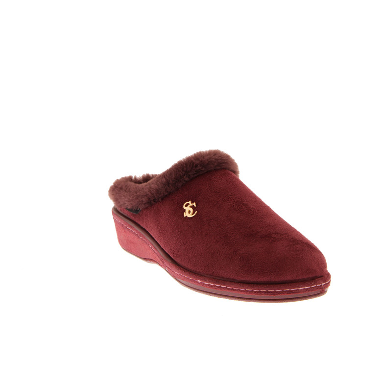Scapa pantoffels bordeaux 2