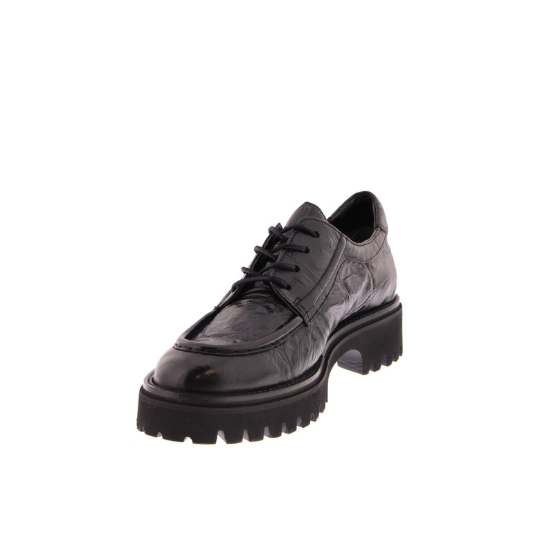 Softwaves veterschoenen zwart 3