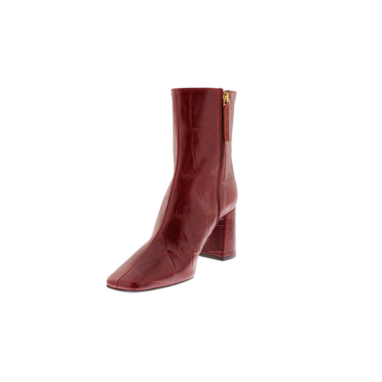 Angel Alarcon stiefelette rot 3