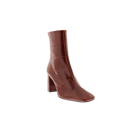 Angel Alarcon ankle boots cognac