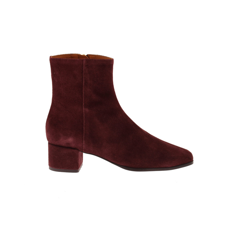Angel Alarcon stiefelette bordeaux 1