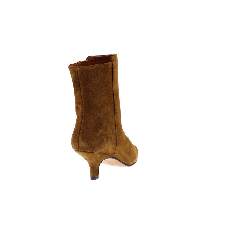 Angel Alarcon ankle boots cognac 4