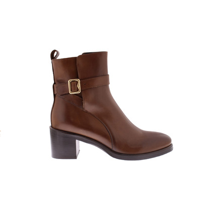 Decra enkellaarsjes cognac