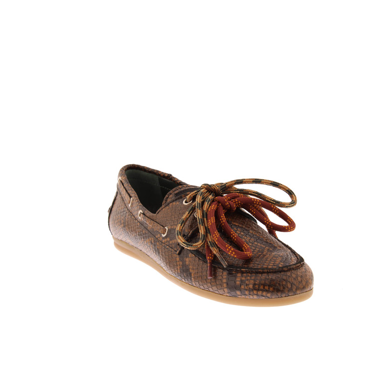Kirruna bootschoenen cognac 2
