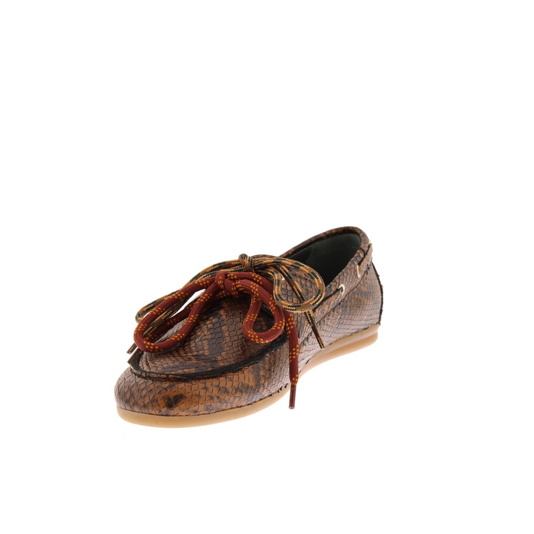 Kirruna bootschoenen cognac 3