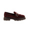 Gianluca Pisati mokassins & halbschuhe bordeaux 1