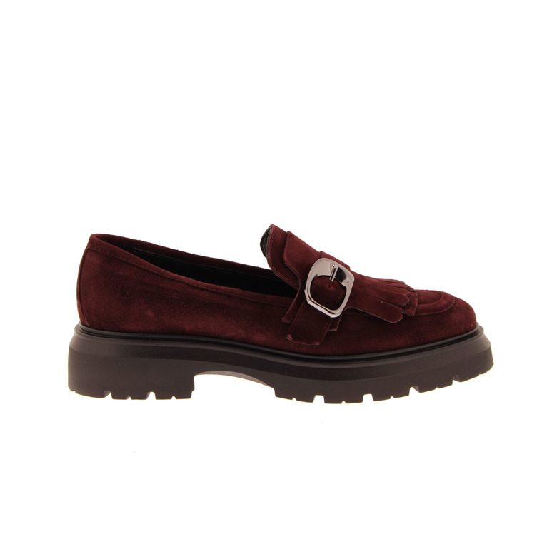 Gianluca Pisati mokassins & halbschuhe bordeaux 1