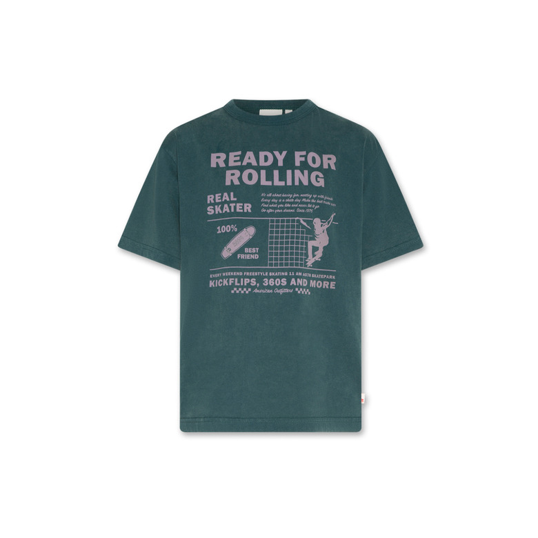 Ao76 t-shirt groen 1