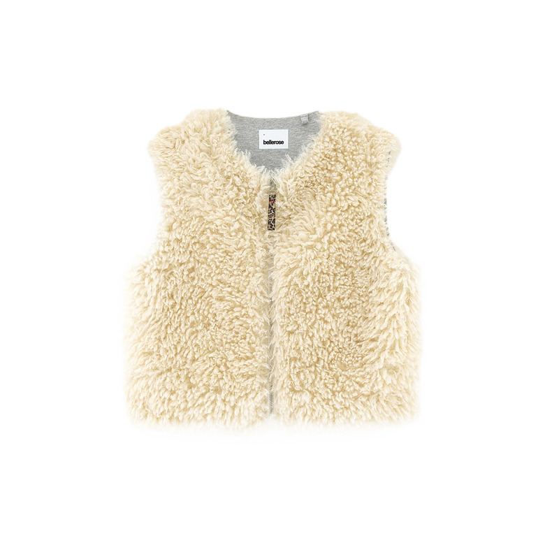 Bellerose weste ecru 1