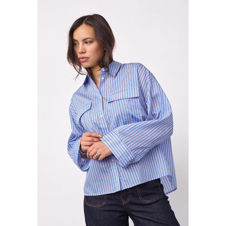 Co'couture blouse blauw