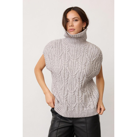 Co'couture pullover grau