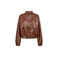 Co'couture vest cognac 1