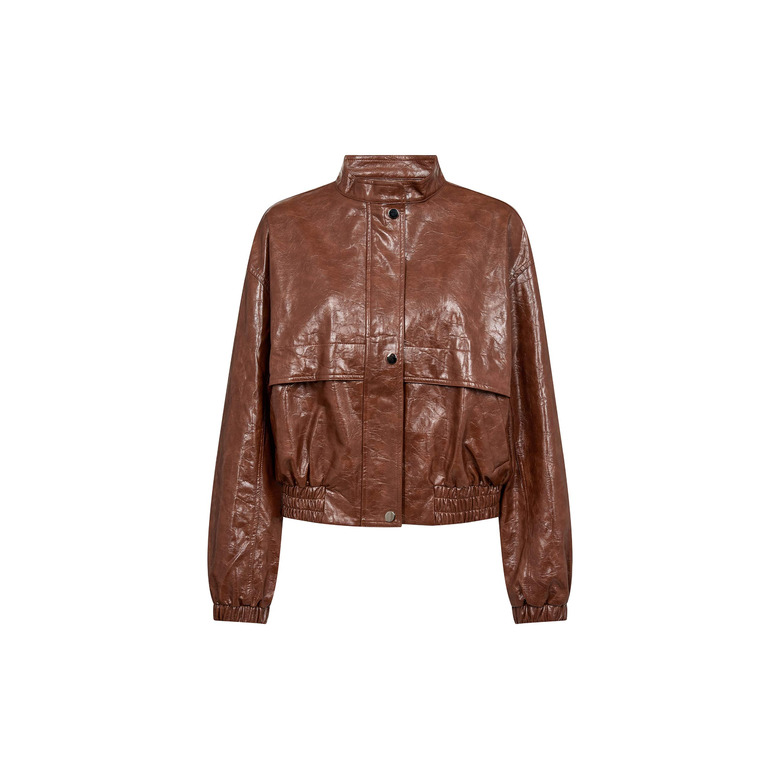 Co'couture vest cognac 1