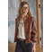 Co'couture vest cognac 2