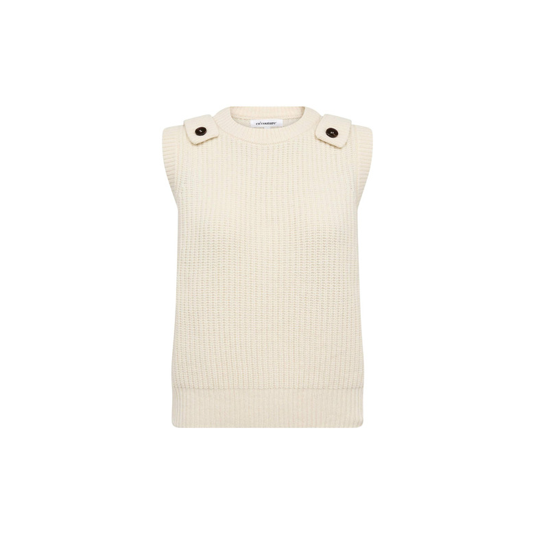 Co'couture sweater ecru 1