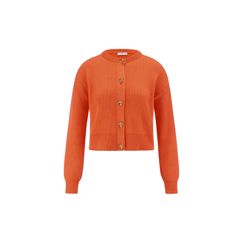 Riani cardigan oranje 1