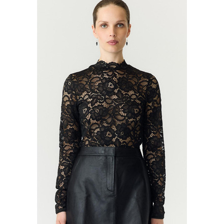 Y.a.s bluse schwarz