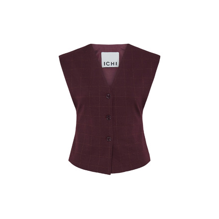 Ichi gilet bordeaux