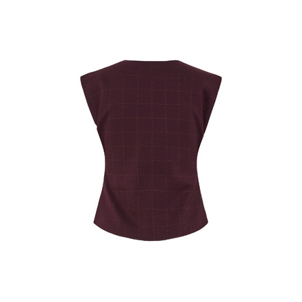 Ichi gilet bordeaux