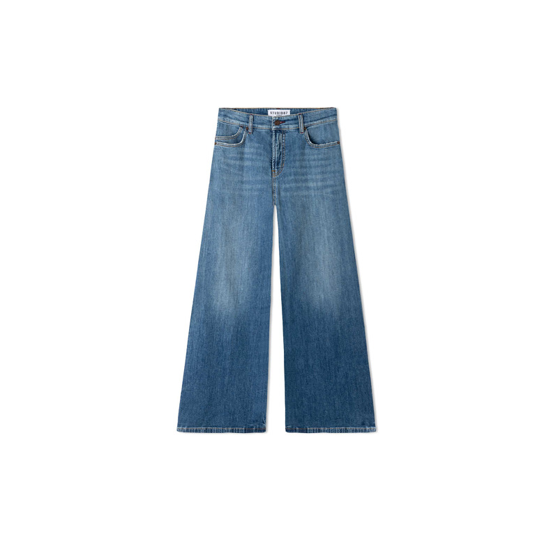 Cambio jeans blauw 1
