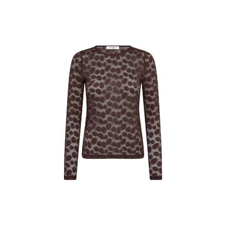 Co'couture chemisier brun