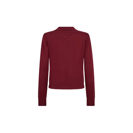 Co'couture cardigan bordeaux