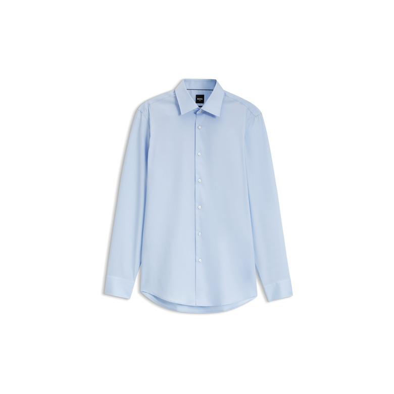 Boss hemd blauw 1