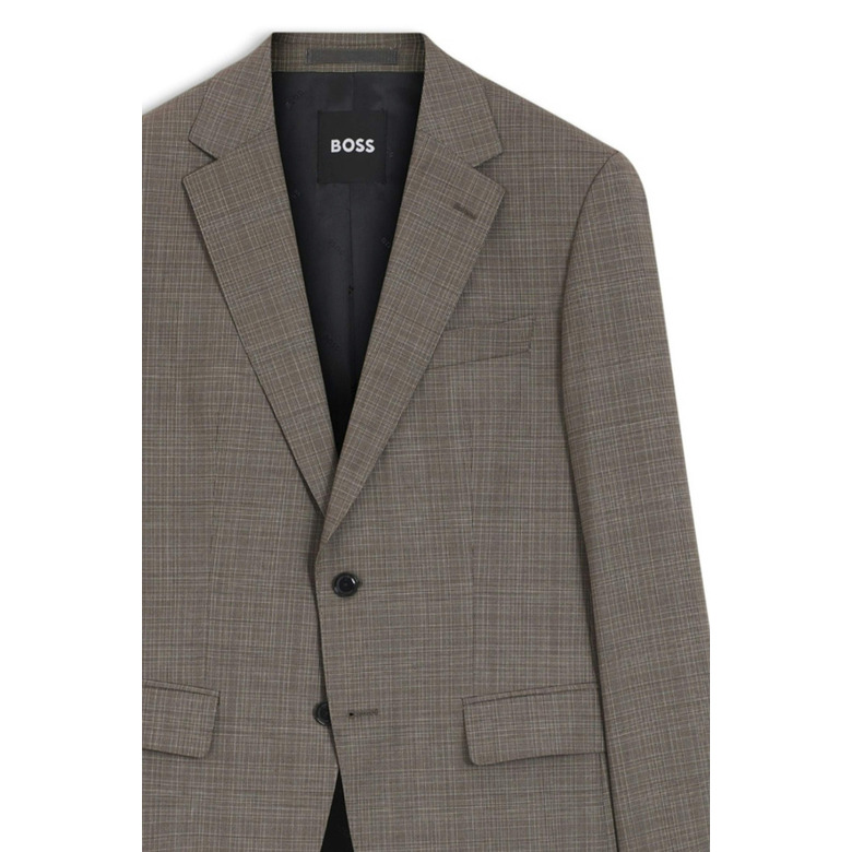 Boss kostuum beige 2