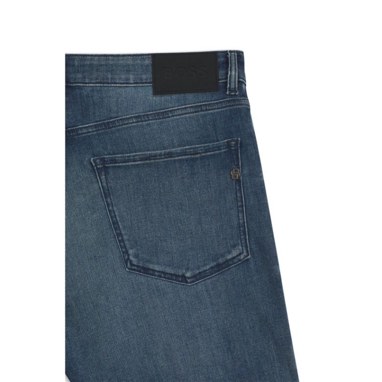 Boss broek 34 inch blauw 2