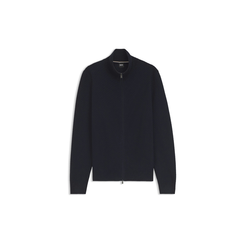Boss cardigan blauw 1