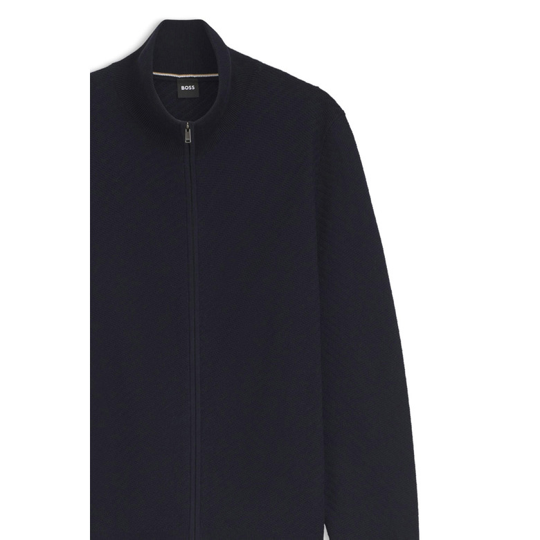 Boss cardigan blauw 2