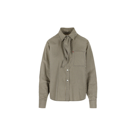 M& chemisier beige