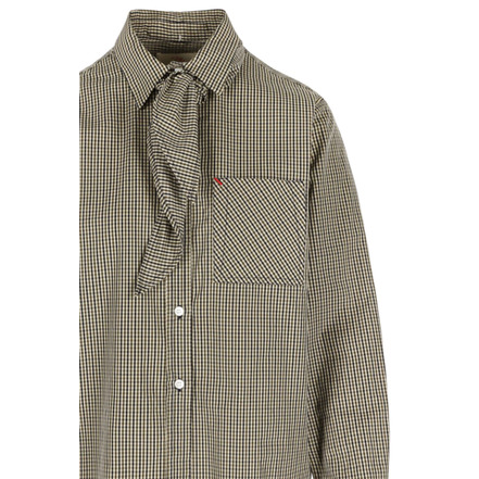 M& chemisier beige