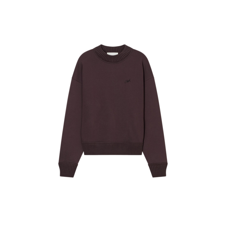 Closed sweater braun 1