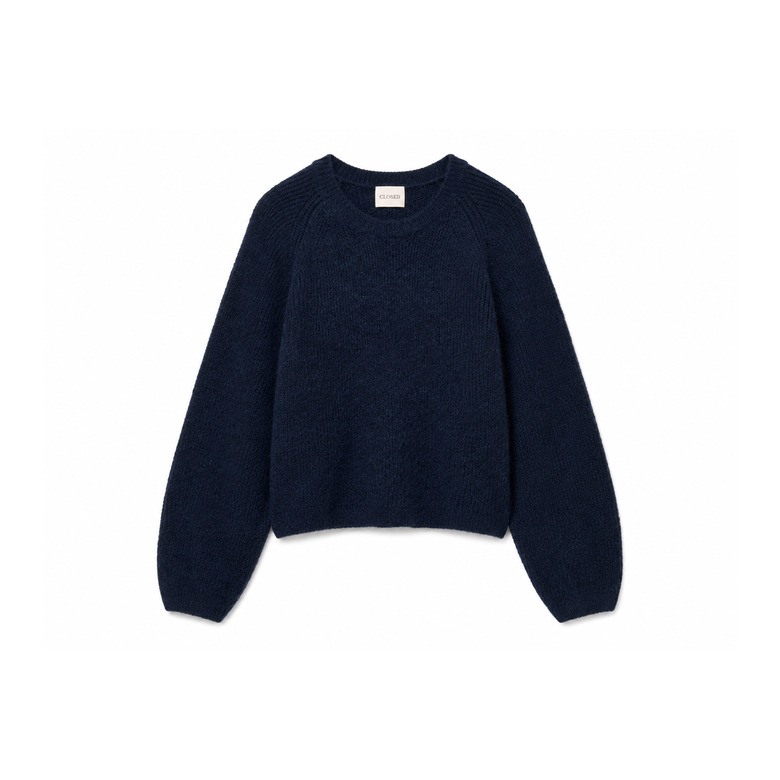 Closed pullover blau 1