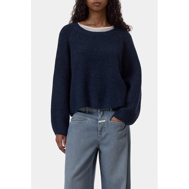 Closed pullover blau 2