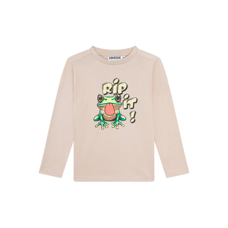 Someone Kids t-shirts lightbrown 1