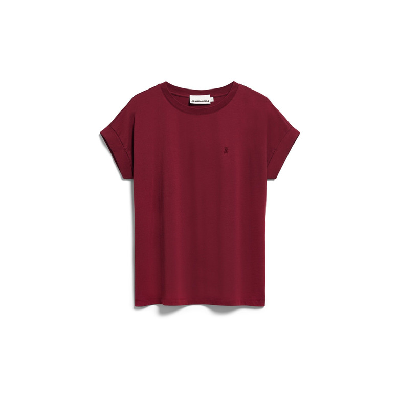 Armed Angels t-shirt bordeaux 1