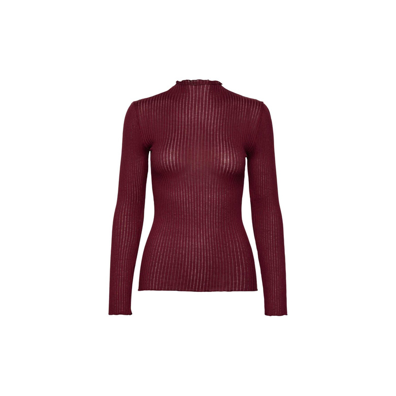 Rosemunde t-shirt bordeaux 1