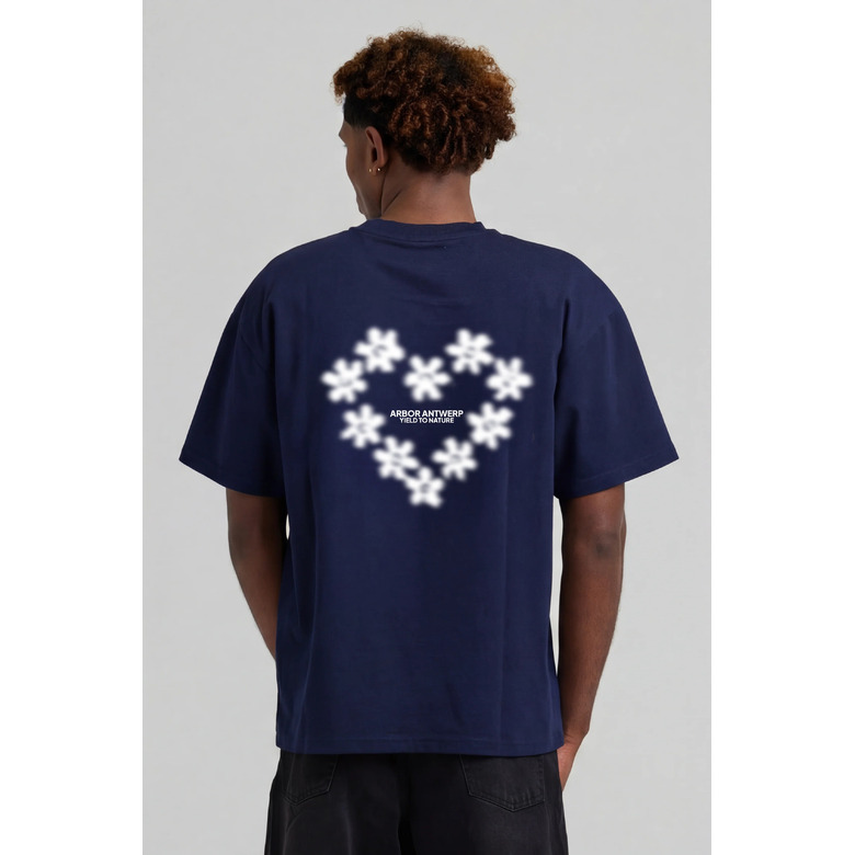 Arbor Antwerp t-shirt blauw 2
