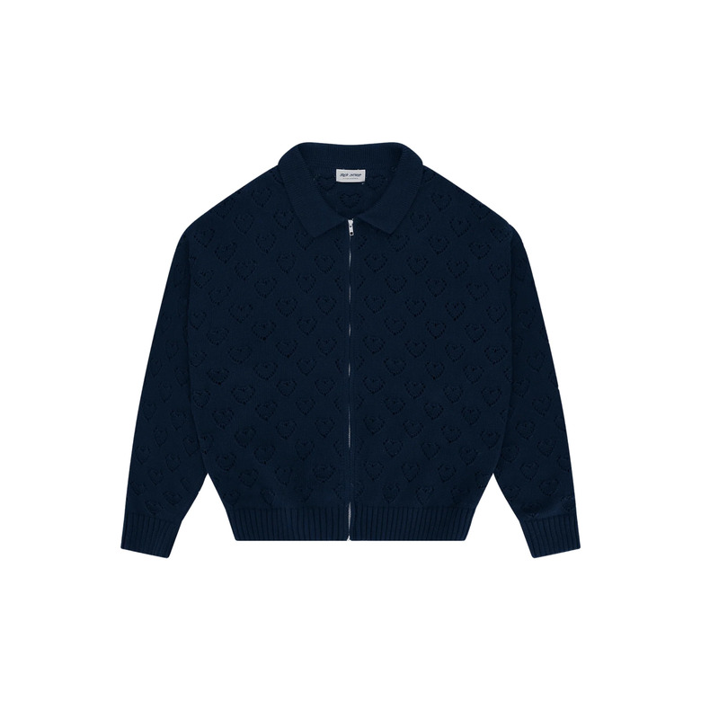 Arbor Antwerp cardigan blauw 1
