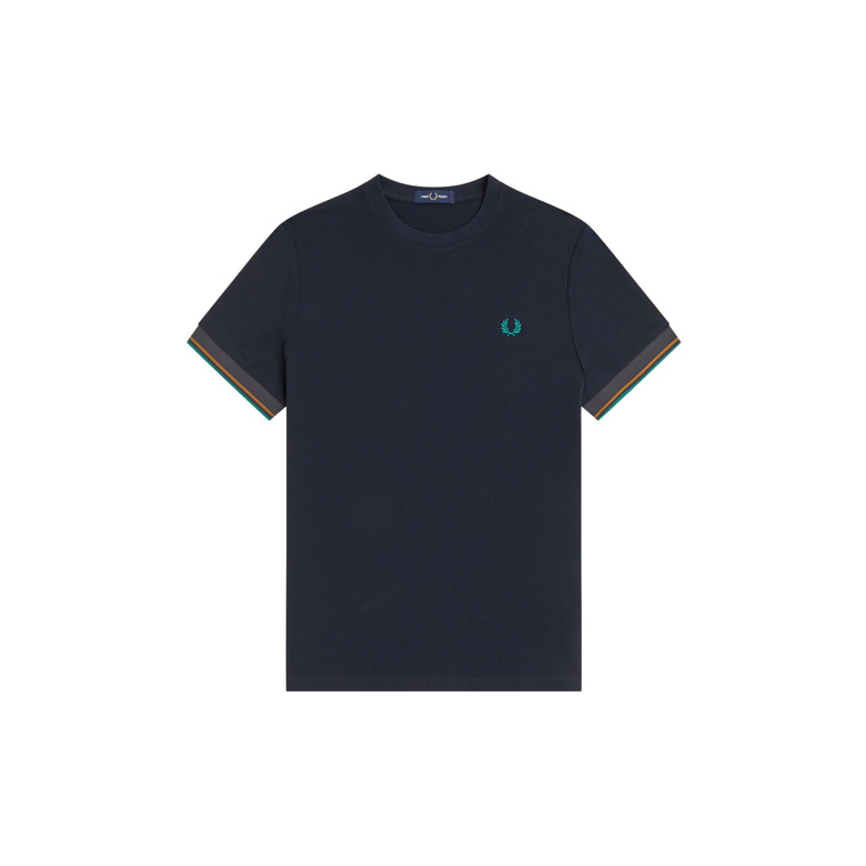 Fred Perry t-shirt blauw 1