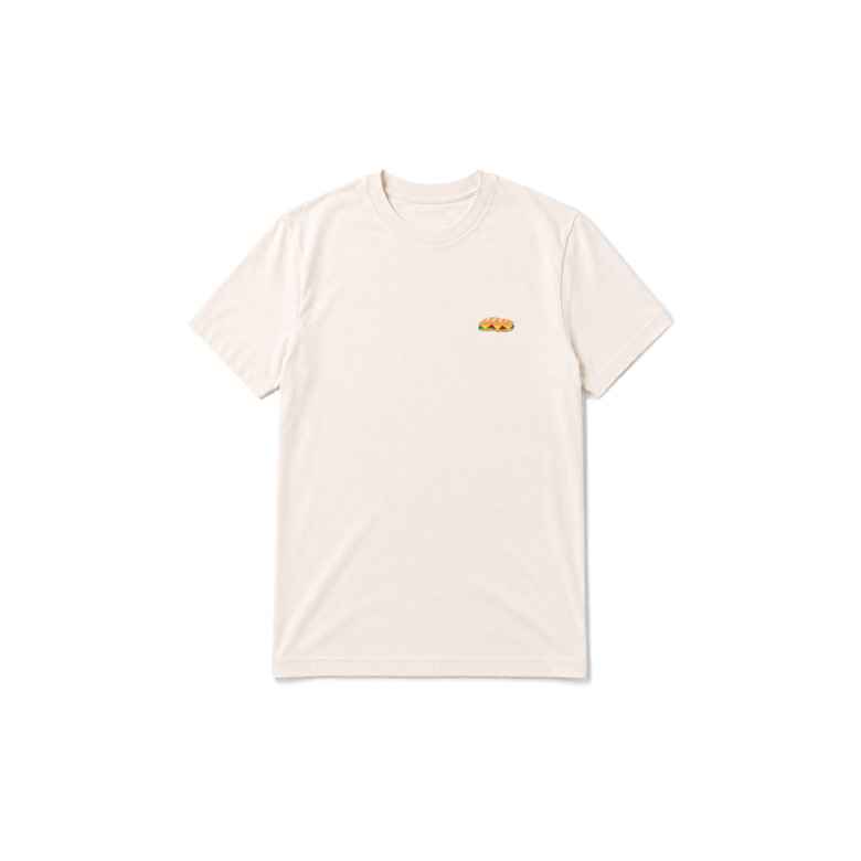 Strom t-shirt ecru 1