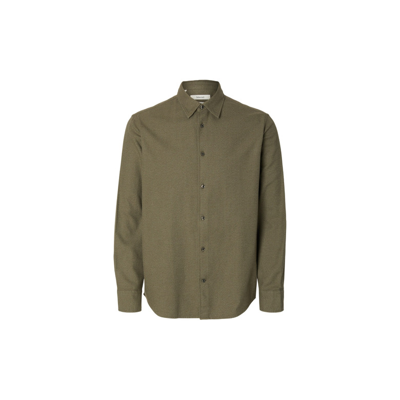 Selected Homme shirt green 1
