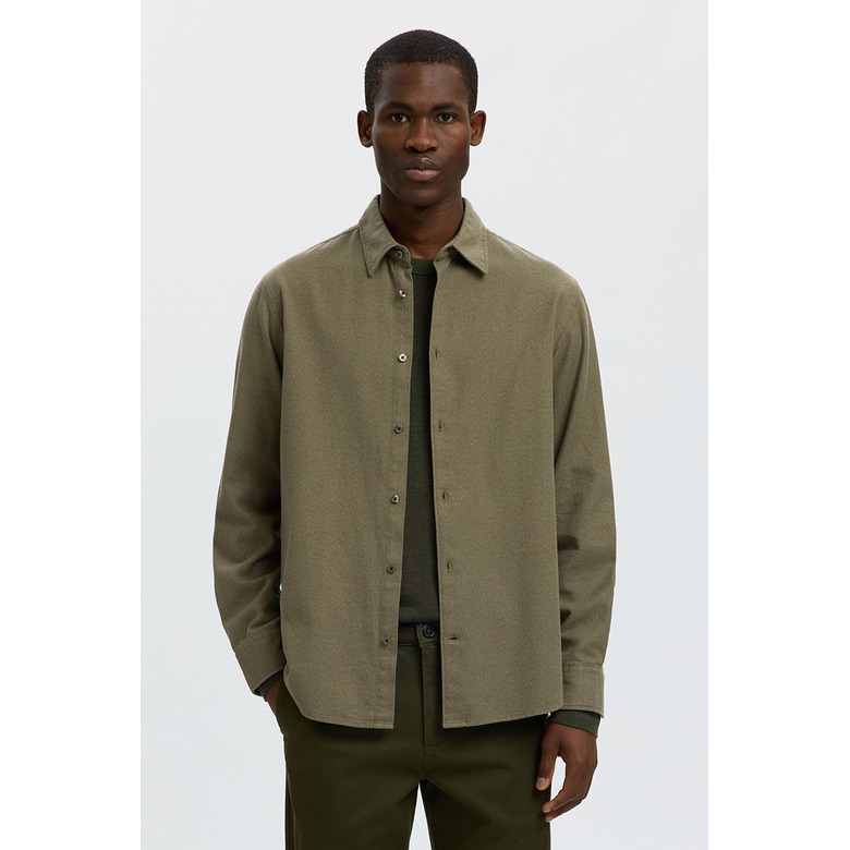 Selected Homme shirt green 2