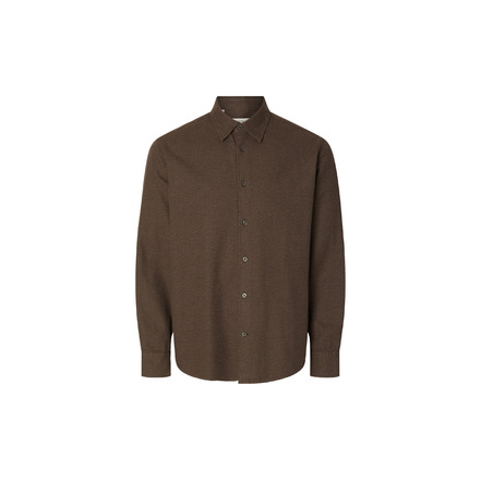 Selected Homme shirt brown