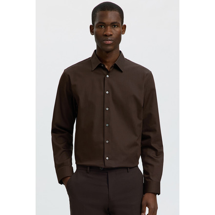 Selected Homme shirt brown