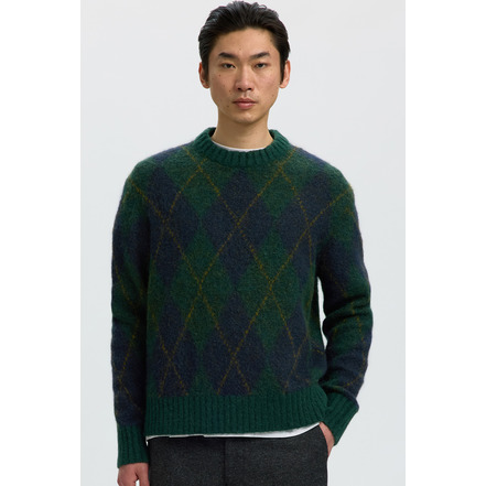 Selected Homme trui groen