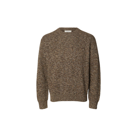 Selected Homme pull brun
